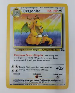 Dragonite (4) - Fossil Set - LP/NM - FOIL - Pokemon TCG - Image 1