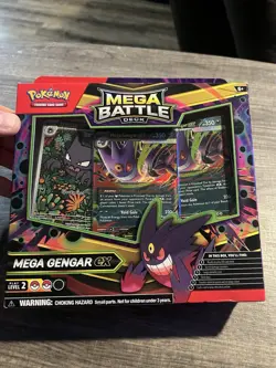 Pokemon Mega Battle Deck Mega Gengar EX 60 Card Deck Foil Cards - Image 1