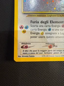 Pokemon Card Lugia Holo 9/111 Neo Genesis ITA italiano vintage - Image 4