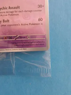 SEALED Pokemon Scarlet & Violet Espeon 086/197 Best Buy Promo Reverse Holo - Image 5
