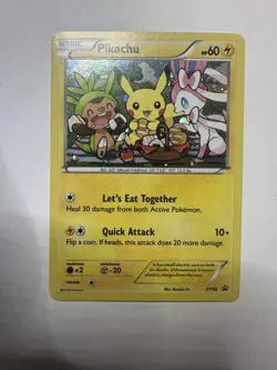 Pokemon Pikachu XY95 Black Star Promo Holo - NM/LP - Image 1