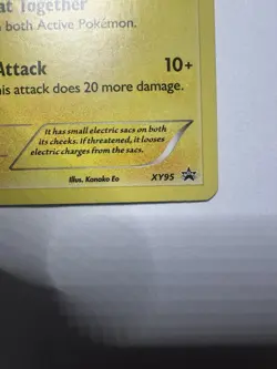Pokemon Pikachu XY95 Black Star Promo Holo - NM/LP - Image 3