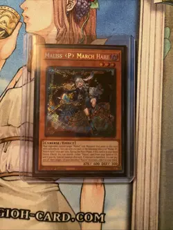 YuGiOh! ALIN-EN023 Maliss P March Hare 1st Edition Secret Rare NM - Image 1