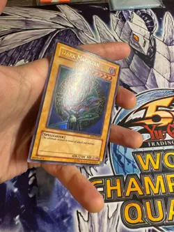 Yugioh Dark Magician RP01-EN003 Original 1996 Retro Pack Ultra Rare Holo Bleed - Image 5