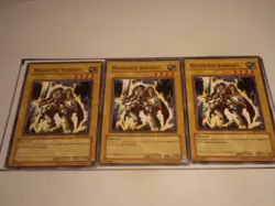 3X Headless Knight DB1-EN248 - Yugioh Yu Gi Oh! 3 Playset - Image 1