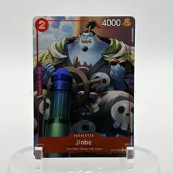 One Piece Jinbe ST21-005 Parallel Foil - Starter Deck EX Gear 5 NM ENGLISH - Image 1