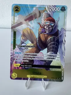Shura OP05-106 CS 2024 Celebration Pack One Piece TCG Championship 2024 Promo - Image 1