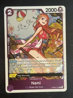 2025 One Piece The Best Vol. 2 Nami R #PRB02-012 - Image 1