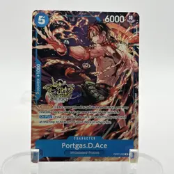 One Piece Portgas.D.Ace OP07-053 R - 3rd Anniversary 3 Brothers Pack NM ENGLISH - Image 1