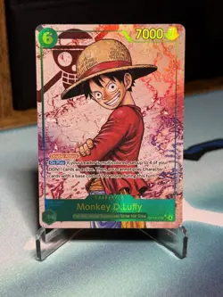 2025 One Piece TCG Carrying On His Will Monkey.D.Luffy Alt Art OP13-118 SEC - NM - Image 1