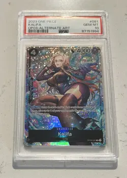 Kalifa (Alternate Art) OP03-081 Pillars of Strength PSA 10 - Image 2