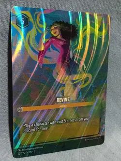 Disney Lorcana Revive Holo 207 / 204 Chapter 5 Enchanted - Image 1