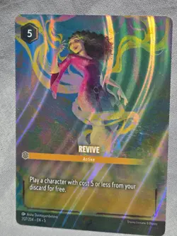 Disney Lorcana Revive Holo 207 / 204 Chapter 5 Enchanted - Image 3