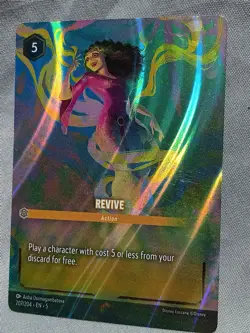 Disney Lorcana Revive Holo 207 / 204 Chapter 5 Enchanted - Image 4