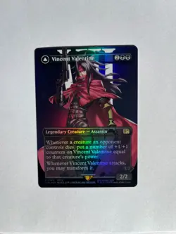 Vincent Valentine (Borderless) Final Fantasy Foil NM MTG - Image 1