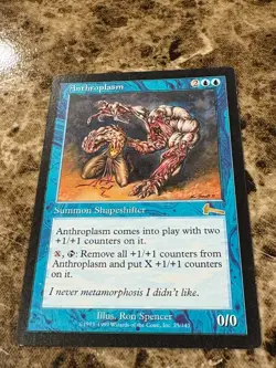 ANTHROPLASM Magic the Gathering MTG Urza's Legacy LP - Image 1