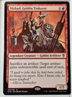 Slobad, Goblin Tinkerer - Commander: 2016 - Magic the Gathering MTG Nice! - Image 1