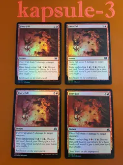 4x Fiery Fall | FOIL | Double Masters 2022 | MTG Magic Cards - Image 1