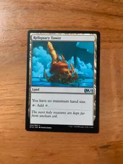 x1 MTG Reliquary Tower Core Set 2019 M19 254/280 Regular Uncommon LP - Image 1