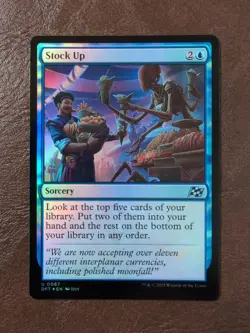 Stock Up Aetherdrift MTG Foil - Image 1