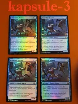 4x Makeshift Mauler | FOIL | Double Masters 2022 | MTG Magic Cards - Image 1