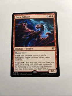 Nova Hellkite - Edge of Eternities MTG Plus Bonus Card!!! - Image 1