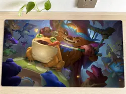 MTG Spotted Toad Table Playmat TCG CCG Play Pad Trading Card Game Mat Mousepad - Image 1