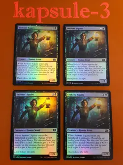 4x Seekers' Squire | FOIL | Double Masters 2022 | MTG Magic Cards - Image 1