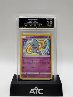 Shining Mew 40/73 – Shining Legends – GetGraded Pristine 10 – Pokemon Slab - Image 2
