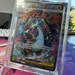 2025 POKEMON MEP EN-ME BLACK STAR PROMO #023 MEGA CHARIZARD X EX CGC 10 Gem Mint - Image 2