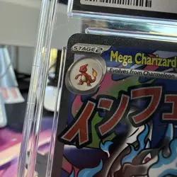 2025 POKEMON MEP EN-ME BLACK STAR PROMO #023 MEGA CHARIZARD X EX CGC 10 Gem Mint - Image 4