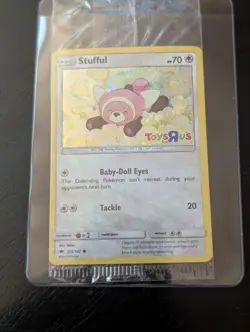 Pokemon Stufful 110/147 Toys R Us foil stamped promo SEALED - Image 1