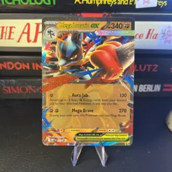 Pokemon TCG - Mega Lucario ex 012 - Mega Evolution Black Star Promo - Image 1