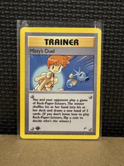 2000 Pokemon Gym Heroes - Misty’s Duel - 1st Edition Ungraded 123/132 - Image 1