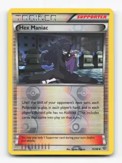 Pokemon TCG - Hex Maniac 75/98 MP Uncommon Ancient Origins Reverse Holo - Image 1