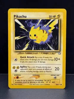 Pokemon Pikachu (70/111) Neo Genesis HP - Image 1