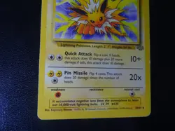 Jolteon 20/64 Non-Holo Rare - Jungle Set WOTC 1999 Pokemon TCG - MP - Image 3