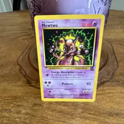 Pokemon TCG Mewtwo 14/53 Wotc Promo Regular Promo 70 HP Basic English Card - Image 1