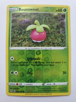 BOUNSWEET 014/189 Darkness Ablaze Pokemon 2020 Reverse Holo - NMT - Free S/H - Image 1