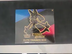 Pokemon TCG Crown Zenith Elite Trainer Box Lucario English The Pokemon Company - Image 2