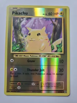 PIKACHU 35/108 XY Evolutions Pokemon 2016 Reverse Holo - NMT - Free S/H in US - Image 1