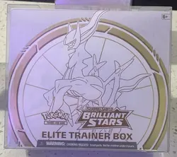 POKEMON TCG BRILLIANT STARS ELITE TRAINER BOX ETB FACTORY SEALED RARE - Image 1