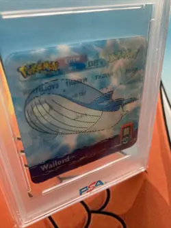 PSA 10 Gem Pokemon Artbox Action Flipz AF30 Wailord Wailmer Lenticular 2006 - Image 3