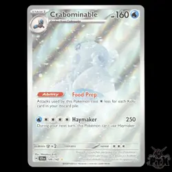 Crabominable #149/142 Stellar Crown NM/Near Mint Pokemon 2024 - Image 1