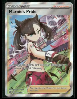 2022 Pokemon Brilliant Stars Marnie's Pride #171/172 Full Art - Image 1