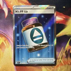 Pokemon TCG Ascended Heroes - N’s PP Up 262/217 Ultra Rare Full Art NM - Image 1