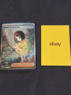 Erika's Invitation - 203/165 - 151 Special Illustration Rare - NM - Pokemon - Image 1