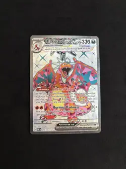 Charizard ex 215/197 SV03: Obsidian Flames Holo Pokemon TCG - NM - Image 1
