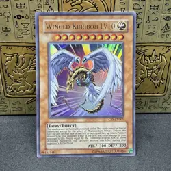 Yugioh Winged Kuriboh LV10 CRV-EN005 Ultra Rare NM - Image 1