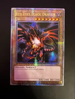 Yu-Gi-Oh! Red-Eyes Black Dragon LC01-EN006 Quarter Century Secret Rare Konami - Image 1